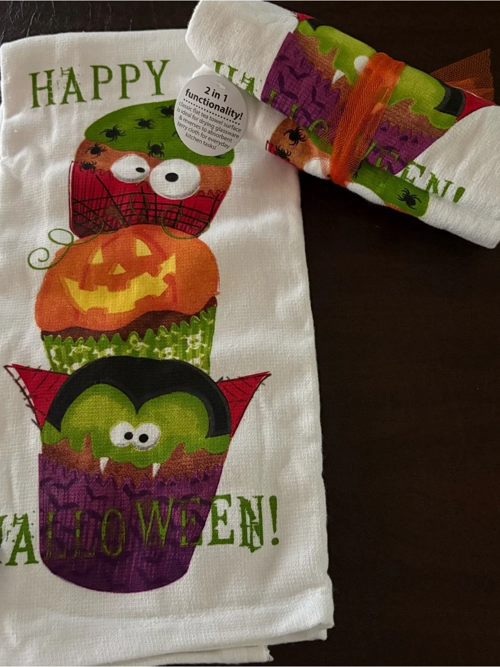 Kay Dee Designs Happy Halloween 🎃 Tea Towel